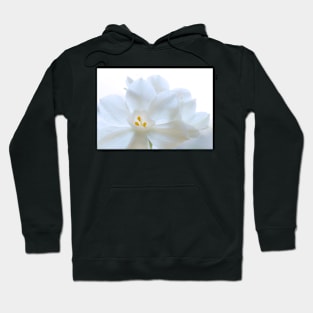 White Blooms Hoodie